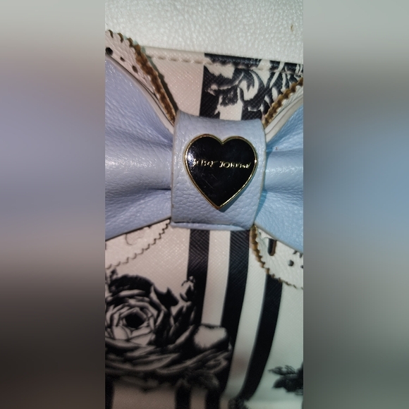 BETSEY JOHNSON EUC BOW SATCHEL BAG - Picture 3 of 10